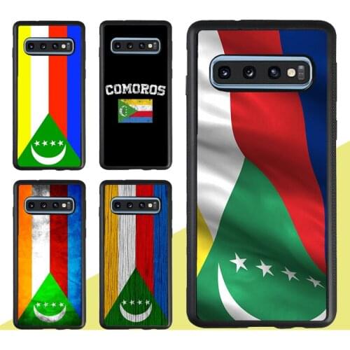 Comoros Flag Case For Samsung Galaxy A51 A71 A21S A20e A31 M31 M21 A50 A70 S9 S10 S20 Plus Note 20 Ultra