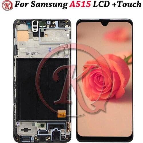 For Samsung Galaxy A51 LCD A515F SM-A515F/DS A515F/DS A515F Display Touch Screen Digitizer For Samsung A515 Display Incell