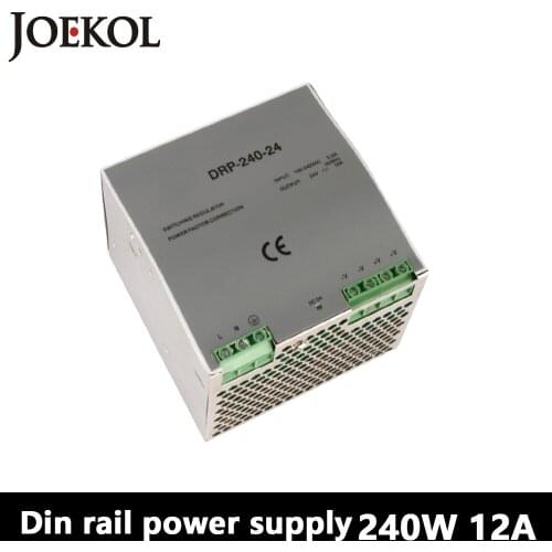 DR-240 Din Rail Power Supply 240W 12V 20A,Switching Power Supply AC 110v/220v Transformer To DC 12v,watt power supply