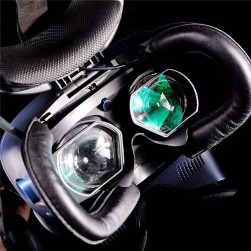 Soft Leather Eye Mask Cover for HTC COSMOS Elite VR Headset Accessories Sweat-proof Deodorant VR Glass Eye Cover Pad