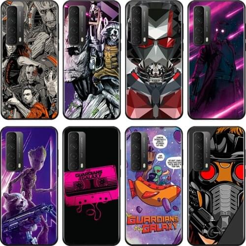Guardians of the Galaxy For Huawei Y9A Y9S Y9 Y8P Y8S Y7A Y7P Y7 Y6 Y6P Y6S Y5P Y5 Prime Pro 2019 2020 Soft Phone Case
