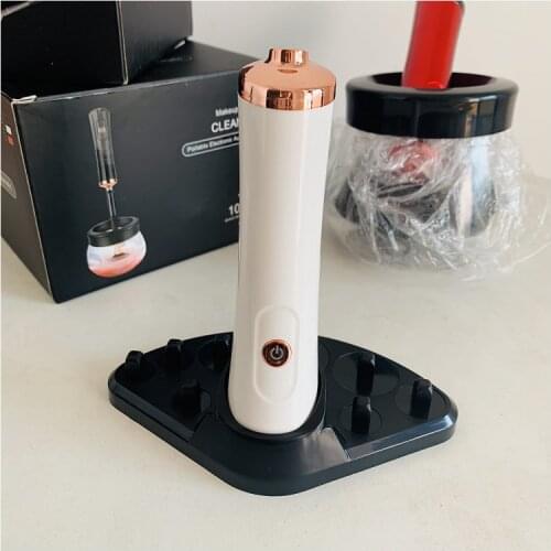Makeup Brush Cleaner Fast New Automatic Convenience Electric Silicone Makeup Brushes Washing Cleanser Cleaning Machine Tool