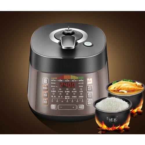 Electric Pressure Cookers Electric pressure cooker double gall 5L electric pressure cooker rice cooker 5 people NEW
