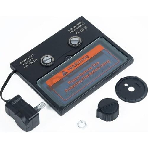 Solar Auto Darkening Filter Welding Helmet Lens Eyes Welder Cap Goggles Din9-13 Dark for Welding Machine/Plasma Cutting Tool