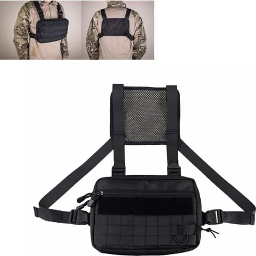 Molle Pouch Tactical Combat Chest Recon Kit Bag Multi-Purpose Concealed EDC Carry Pouch