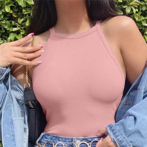 Camisole Feminino Heigh Quality Vest Ladies Casual Solid Color top For Female Sexy Women Tank Top 2021 Summer Tank Tops