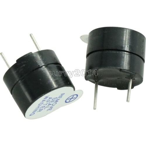 2PCS NEW 5V Active Alarm Buzzer Beeper 9*5.5mm 5 V Mini Active Piezo Buzzer Fit For arduino Diy Electronic buzzers 0905