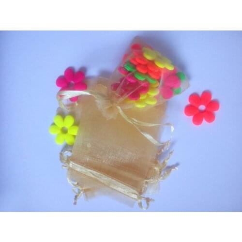 5000pcs gold organza gift bags 13x18cm party bags for women event wed Drawstring bag Jewelry Display Bag Pouch diy accessories