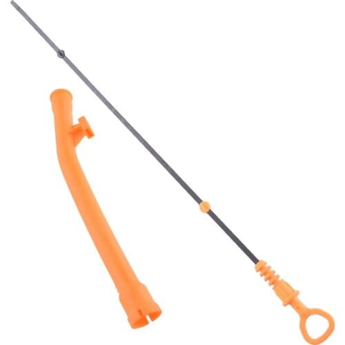 Beler Car 06A115611B 06A103663B Oil Level Dipstick & Tube Sleeve Fit For VW Beetle Golf Jetta Audi TT Quattro 1.8 L4