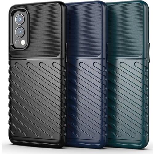 For OnePlus Nord 2 5G Case Cover for One Plus Nord 2 CE N100 N200 5G N100 Bumper Armor Rugged Soft TPU Silicone Phone Back Cover