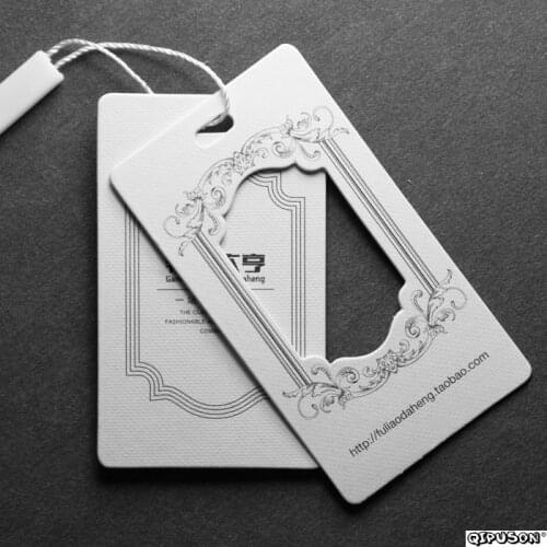 DH19077 custom Garment tags/hangtag/Clothing Labels/Sticker/Packing/Jewellery Tags/Business Cards/paper tags/tag