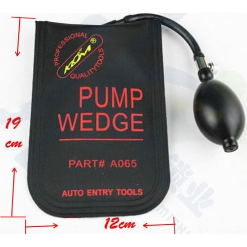 Klom Small Air Pump Wedge Repair Tool Airbag Lock Pick Set Locksmith Tools Auto Entry Airbag Car Door Window Opening Hand Tool