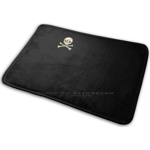 Pi Rates Mat Rug Carpet Anti-Slip Bedroom Entrance Door Mat Mathematics Pirates Pi Rat Oldfashion Buccaneer Nerd Eye Patch