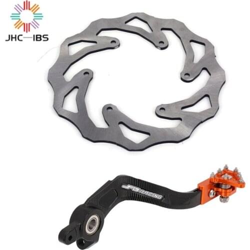 Motorcycle CNC Footbrake Lever Pedal Steel Rear Disc Rotor For KTM SX XC XC-W EXC TE TC FC 125 150 200 250 300 450 500 2013 2014
