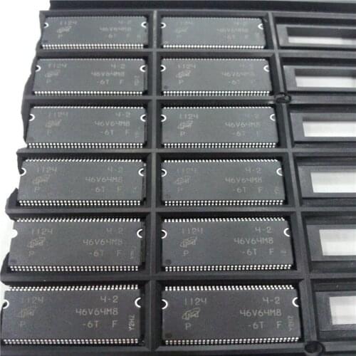 NEW 10PCS/LOT MT46V64M8P-6TIT 46V64M8 46V64M8-6T F TSSOP-66 Memory IC for car radio repair parts Best quality