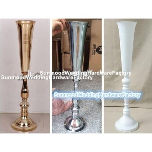 New item style Event Party Supplies White Metal Wedding Decoration senyu01006