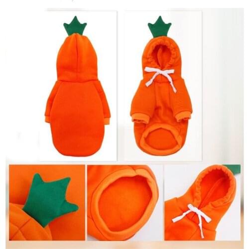 Fruit style Featured Small Dog Clothing Warm cloth Puppy Outfit Pet Clothes for Large Dog Hoodies thick sweater
