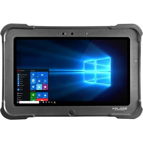 Second-hand XPLORE three-proof tablet PC ix101B1 4G With 256G SSD 10 inch auto repair serial port windows10/7 Support GPS