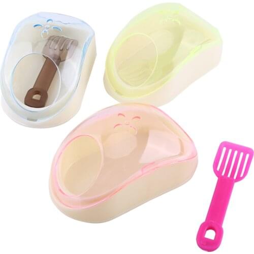 Plastic Pet Hamster Bathroom Litter Rat Mouse Bath Sand Sauna Toilet Washroom Box With Shovel