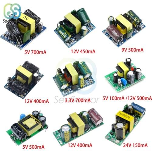 AC-DC 5V 700mA 12V 450mA 9V 500mA Precision Buck Converter AC 220V to 5V DC step down transformer switching power supply module