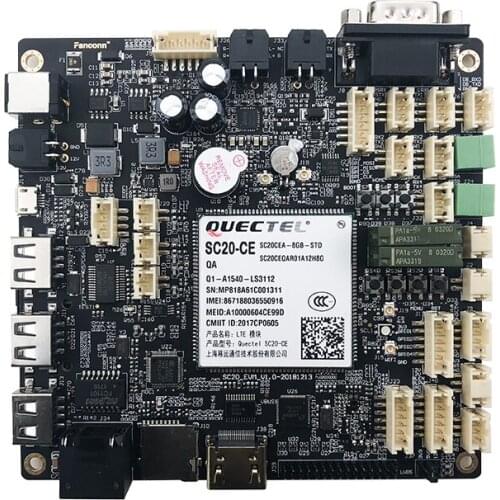 Qualcomm MSM8909 Development LTE Board Smart LTE Module SC20 LVDS Screen Android 7.1 OS
