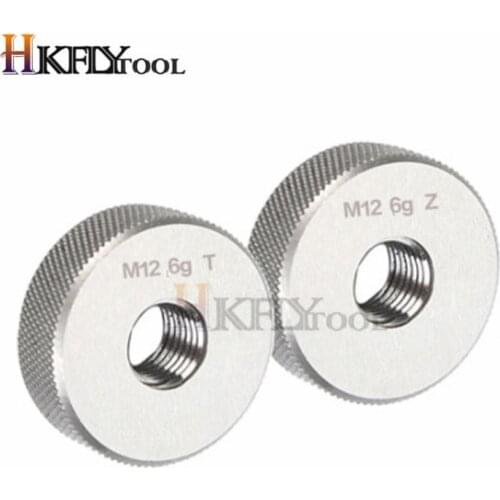 Thread ring gauge go and no go gauge Thread gauge Thread ring gauge M25 M26 M27 M28 M30 M32 M33X3 M33X2 M33X1.5 1 Measuring Tool