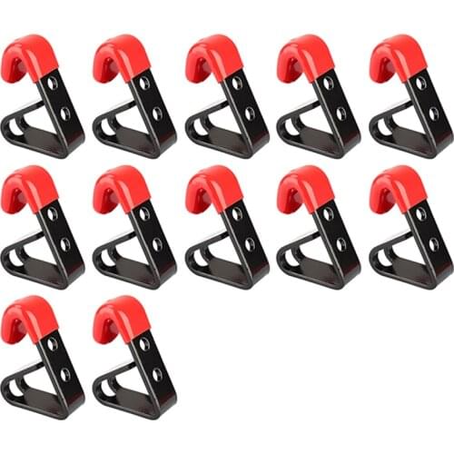 Retail 12 Pcs Tire Wheel Rim Hub Hanging Metal Hook Metal Holder Shop Display Stand Rack Wall Mounted Racing Hook