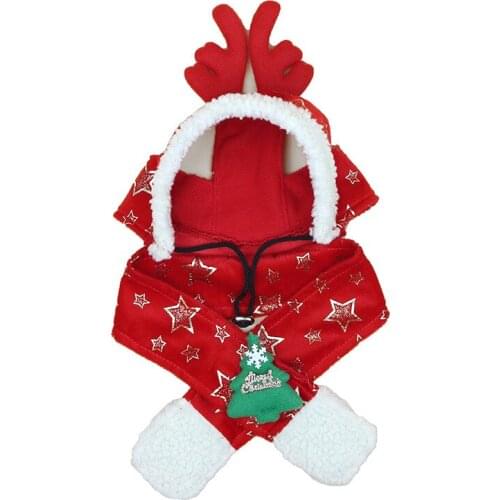 Dog Cat Caps Pet Santa Hat Birthday Scarf Collar Bow Tie Christmas Costume for Cats Puppy Kitten Small Dogs Pets Accessories