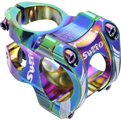 31.8mm Bicycle handlebar Stem CNC Machined Aluminum Alloy MTB Stem 28.6mm Front Fork Ultralight Bike Stem Bicycle Parts