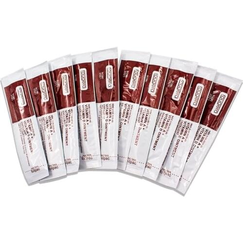 30/50/100Pcs Tattoo Aftercare Cream Fougera Vitamin Ointment A&D Anti Scar For Tattoo Body Art Permanent Makeup Tattoo Supplies