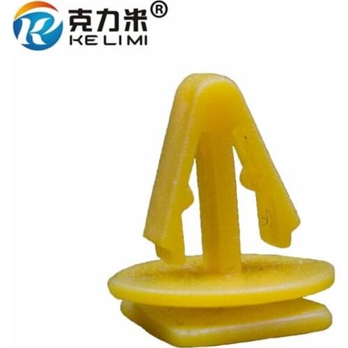 100Pcs Square head Plastic Car Interior Door Card Mounting Clips Trim Panel Cover Fastener