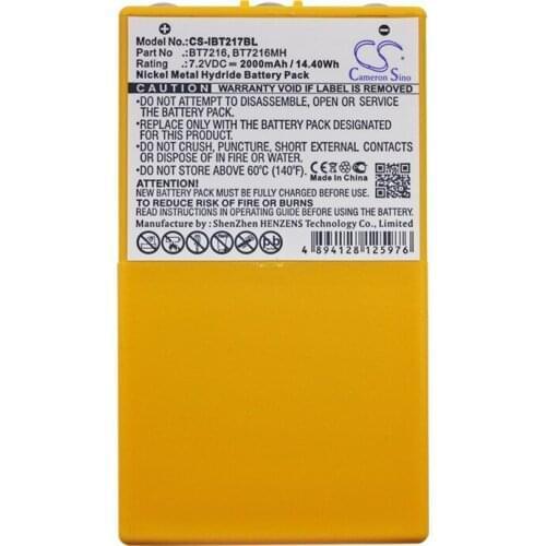 Cameron Sino 2000mAh Battery 26.105, BT7216, BT7216MH for Itowa Boggy, Combi Caja Spohn