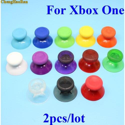 ChengHaoRan 14 color 2PCS 3D Analog Joystick Stick for XBox One X Elite S Slim Controller Analogue controller Caps Mushroom