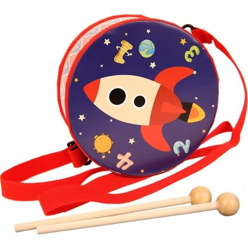 Cartoon Animals Children Drum Trumpet Toy Music Percussion Instrument Band Kit Early Learning Educational Toy 1-3 Baby Kids Gift