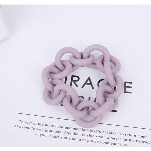 JID New Purple Charm Bracelets For Women Handmade Silicone Elastic Multilayer Bracelet Ethnic Jewellery Womens Body Decorations