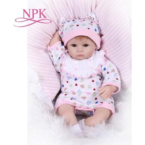 40CM reborn premie baby lovely lifelike baby doll realistic reborn baby playing toys for kids Christmas Gift bebes reborn