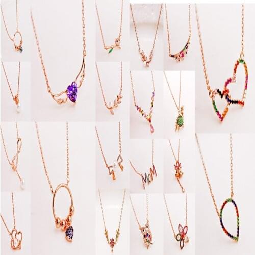 Trendy Classic Necklace Pendant Heart Simulated-Pearl Pendants For Women Girls Fashion Jewelry Accessories Wedding Gift