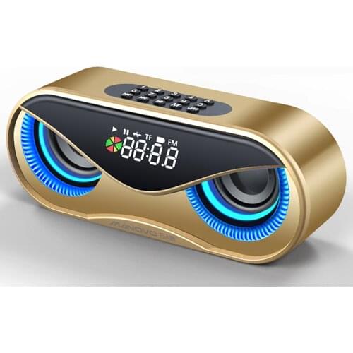 Powerful Bluetooth Speaker Bass Stereo Portable Wireless Owl Design Subwoofer Waterproof Sound Box Support TF, TWS, USB