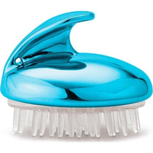 Portable Silicone Shampoo Scalp Shower Body Washing Hair Massage Massager Brush Comb