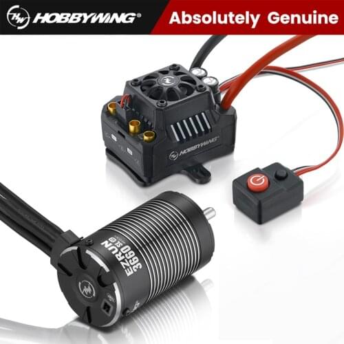 Hobbywing EZRUN MAX10 SCT 120A Brushless Waterproof ESC Speed Controller 3660SL G2 3200/3660/4000/4600KV Motor for 1/10 RC Car