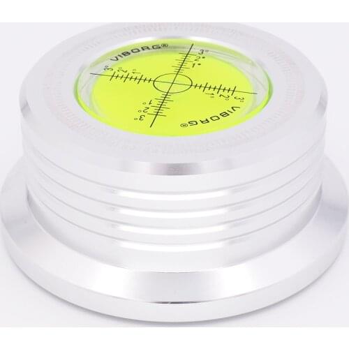 Viborg LP-528S Silver 50HZ NEW 1PCS LP Vinyl Turntables Metal Disc Stabilizer Record Weight