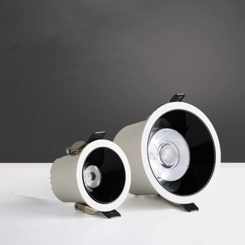 Dimmable waterproof led wall light, COB ceiling light, 7W / 12W / 15W / , anti-glare hallway reflector, 220V