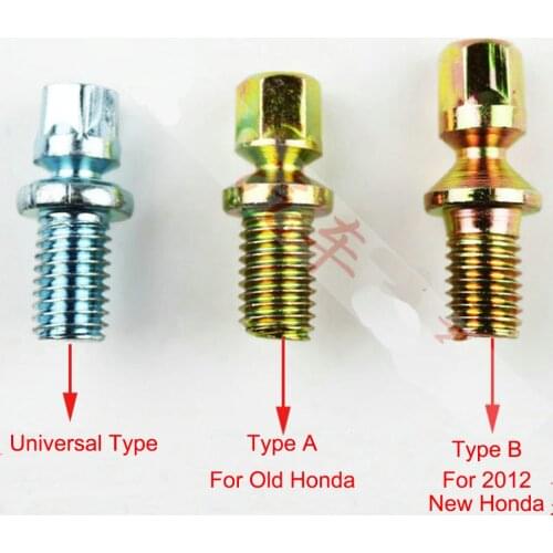 10PCS/LOT Ignition Lock Screw For Honda Universal Switch Ignition Lock Anti-Theft Screws