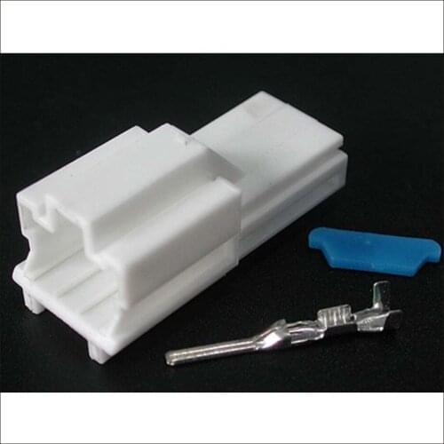 200SET wire male connector Black female cable connector terminal Terminals 3-pin connector Plugs sockets seal DJ7032Y-2-11