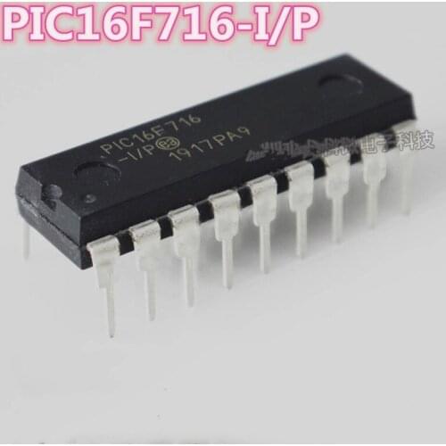 Free shipping: 10PCS-50PCS PIC16F716-I/P PIC16F716 16F716-I/P 16F716 PIC16F716-I/P 8-bit microcontroller chip