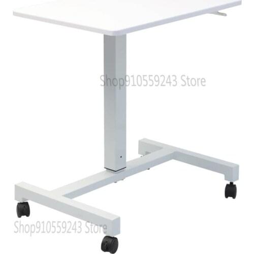 Home Standing Automatic Pneumatic Adjustable Lifting Sofa Bedside Lazy Mobile Office Computer Desk Lecture Table
