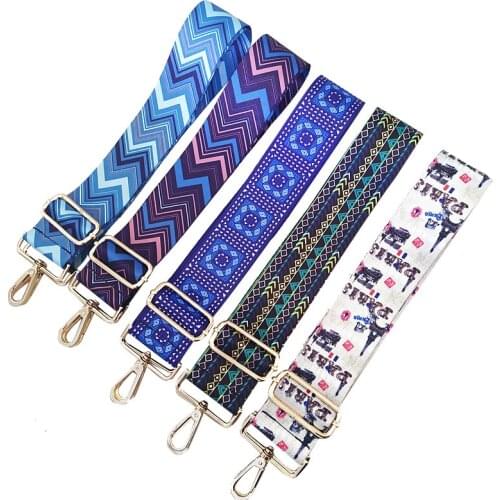 HJKL Adjustable Nylon Shoulder Strap Bag Leather good Wide Bag Strap for Handbag Luxury Women Obag Bag Accessories Strap Handles