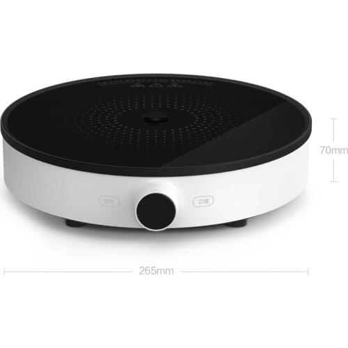 Induction Cooker Household hot pot wok soup pot one mini touch mute smart electronic stove Black crystal panel induction cooker