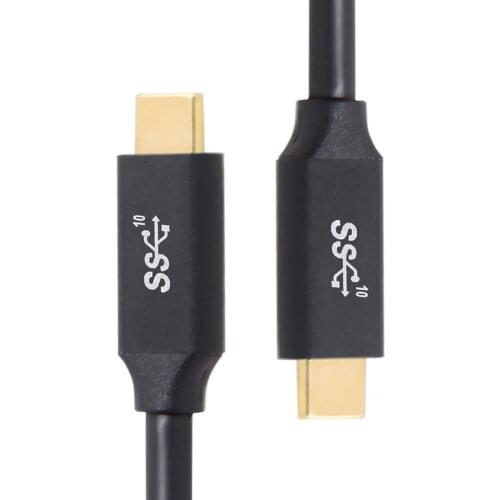 Xiwai USB-C USB 3.1 Type C Gen2 Male to Male Data 100W Cable with E-marker 10Gbps 1m 1.5m 2m