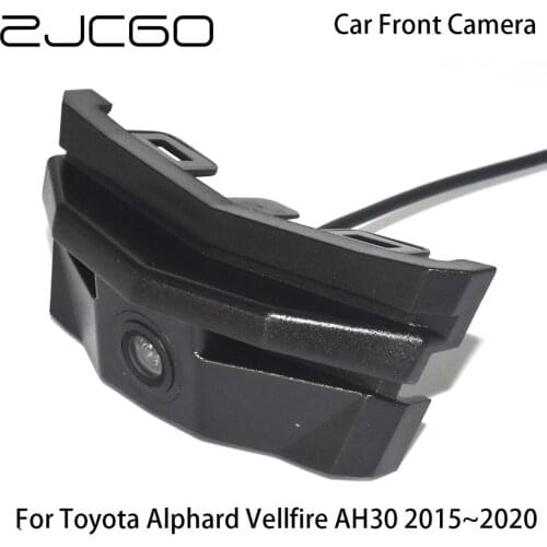 Car Front View Parking LOGO Camera Night Vision Positive Waterproof for Toyota Alphard Vellfire AH30 2015~2020